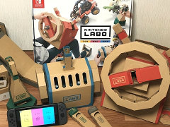 「Nintendo Labo」のToy-Conキット第3弾「ドライブキット」が登場。仕掛けも面白さも進化し，車や潜水艦，飛行機で陸・海・空を遊び尽くせる