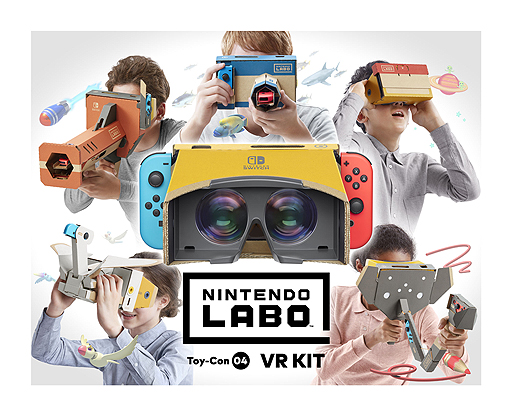 画像ギャラリー No.002のサムネイル画像 / 「Nintendo Labo」でVRゲーム体験ができる新作「Nintendo Labo: VR Kit」が4月12日に発売へ