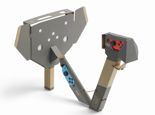 画像ギャラリー No.005のサムネイル画像 / VR空間でゲームやお絵かきが楽しめる「Nintendo Labo：VR Kit」を先行プレイ。遊びの可能性がさらに広がった，Toy-Conシリーズ第4弾