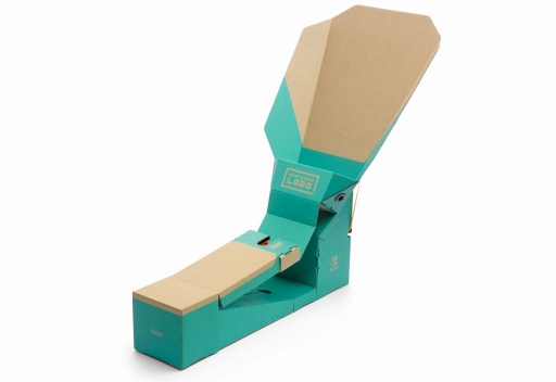 画像ギャラリー No.011のサムネイル画像 / VR空間でゲームやお絵かきが楽しめる「Nintendo Labo：VR Kit」を先行プレイ。遊びの可能性がさらに広がった，Toy-Conシリーズ第4弾