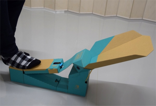 画像ギャラリー No.013のサムネイル画像 / VR空間でゲームやお絵かきが楽しめる「Nintendo Labo：VR Kit」を先行プレイ。遊びの可能性がさらに広がった，Toy-Conシリーズ第4弾