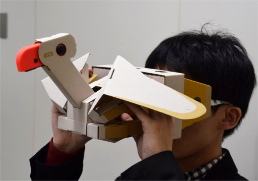 画像ギャラリー No.017のサムネイル画像 / VR空間でゲームやお絵かきが楽しめる「Nintendo Labo：VR Kit」を先行プレイ。遊びの可能性がさらに広がった，Toy-Conシリーズ第4弾