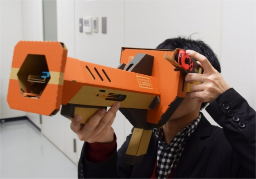 画像ギャラリー No.034のサムネイル画像 / VR空間でゲームやお絵かきが楽しめる「Nintendo Labo：VR Kit」を先行プレイ。遊びの可能性がさらに広がった，Toy-Conシリーズ第4弾