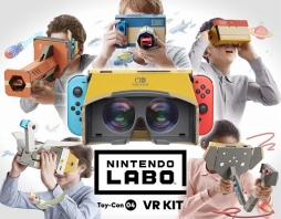 画像ギャラリー No.037のサムネイル画像 / VR空間でゲームやお絵かきが楽しめる「Nintendo Labo：VR Kit」を先行プレイ。遊びの可能性がさらに広がった，Toy-Conシリーズ第4弾
