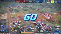 画像ギャラリー No.005のサムネイル画像 / 「ガンダムヒーローズ」,先行プレイヤー体験時のプレイ動画を公開。ハイレベルなプレイヤー同士の戦闘映像を確認できる