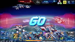 画像ギャラリー No.007のサムネイル画像 / 「ガンダムヒーローズ」,先行プレイヤー体験時のプレイ動画を公開。ハイレベルなプレイヤー同士の戦闘映像を確認できる