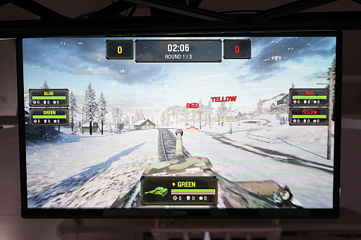 画像ギャラリー No.009のサムネイル画像 / VRアクティビティ「World of Tanks VR」が，日本で正式サービスを開始。VRカフェバーVREX全店舗にて，白熱のVR戦車戦が繰り広げられる！