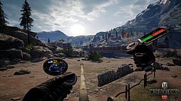 画像ギャラリー No.010のサムネイル画像 / VRアクティビティ「World of Tanks VR」が，日本で正式サービスを開始。VRカフェバーVREX全店舗にて，白熱のVR戦車戦が繰り広げられる！