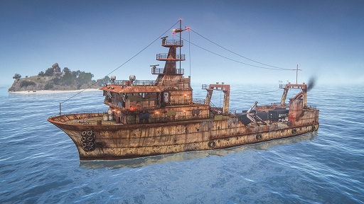画像ギャラリー No.006のサムネイル画像 / 「Rust」,本日配信の大型アップデートで船が建築可能に。水上都市や幽霊船が登場する新エリアも追加され,まさに“大航海時代”へ