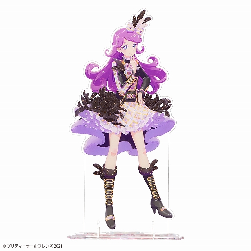 画像ギャラリー No.007のサムネイル画像 / プリティーシリーズのアクリルスタンドなど新作グッズが登場。6月26日に予約開始