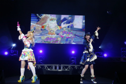 画像ギャラリー No.002のサムネイル画像 / ライブで紡ぐ，壮大な宇宙の旅「キラッとプリ☆チャン スペースシップアドベンチャー」。みらいとライブ初参加のさだめによるパフォーマンスも必見