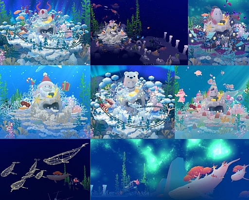画像ギャラリー No.003のサムネイル画像 / 2500万ダウンロードの水族館アプリ「アビスリウム」のNintendo Switch版が発表