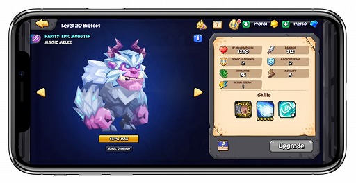 画像ギャラリー No.002のサムネイル画像 / 戦略的RPG「タクティカルモンスターズ」，iOS/Android向けに配信開始