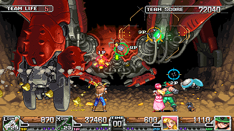 画像ギャラリー No.007のサムネイル画像 / Nintendo Switch版「WILD GUNS Reloaded」の配信が本日スタート。PS4版に「ボスラッシュモード」「ビギナーモード」を加えての登場