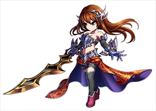画像ギャラリー No.001のサムネイル画像 / 「ブレイブ フロンティア2」,雷閃騎ディアナなど新ユニット4体が登場