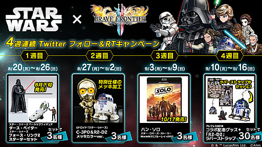 画像ギャラリー No.008のサムネイル画像 / 「ブレフロ2」,スター・ウォーズとのコラボが開催中。9月9日のブレフェス2018にはスペシャルゲストが