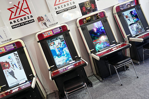 画像ギャラリー No.007のサムネイル画像 / ［JAEPO2019］TATSUJINやナツメアタリの参入が発表されたexA-Arcadia。出展コーナーの模様を紹介