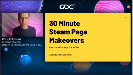 画像ギャラリー No.001のサムネイル画像 / ［GDC 2021］膨大な数のゲームが流通するSteamで強い印象を与えるには？ Steamページの作り方を指南する講演を紹介