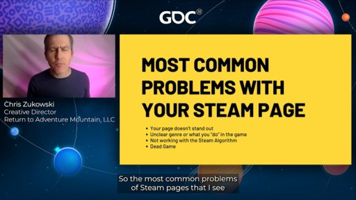 画像ギャラリー No.002のサムネイル画像 / ［GDC 2021］膨大な数のゲームが流通するSteamで強い印象を与えるには？ Steamページの作り方を指南する講演を紹介
