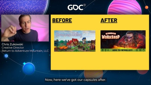 画像ギャラリー No.007のサムネイル画像 / ［GDC 2021］膨大な数のゲームが流通するSteamで強い印象を与えるには？ Steamページの作り方を指南する講演を紹介