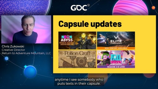 画像ギャラリー No.023のサムネイル画像 / ［GDC 2021］膨大な数のゲームが流通するSteamで強い印象を与えるには？ Steamページの作り方を指南する講演を紹介