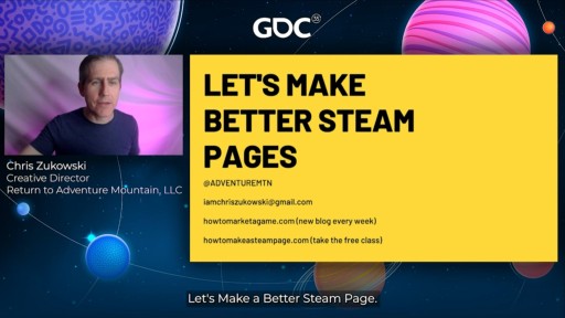 画像ギャラリー No.025のサムネイル画像 / ［GDC 2021］膨大な数のゲームが流通するSteamで強い印象を与えるには？ Steamページの作り方を指南する講演を紹介