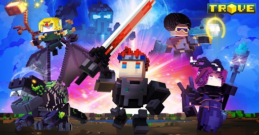 画像ギャラリー No.001のサムネイル画像 / PS4向けボクセルアートMMORPG「Trove」が本日配信スタート。パッケージ版「TROVE -きらきらトレジャーパック」も販売開始