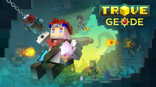 画像ギャラリー No.001のサムネイル画像 / 「TROVE」7月26日に実装された2つの新コンテンツを紹介。「ジオード」で洞窟探索を楽しみ，「ボンバーロワイヤル」で爆弾を投げまくろう