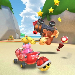画像ギャラリー No.008のサムネイル画像 / 「マリオカート ツアー」は指一本でドリフトが決まる新感覚のレースゲーム。誰でも手軽に爽快感を味わえる本作のインプレションをお届け