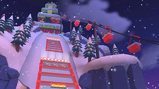 画像ギャラリー No.001のサムネイル画像 / 「マリオカート ツアー」でホリデーツアーがスタート。新マシン“クリスマスクラウン”やサンタに扮したマリオらが登場
