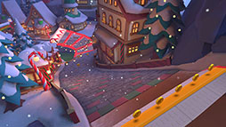 画像ギャラリー No.003のサムネイル画像 / 「マリオカート ツアー」でホリデーツアーがスタート。新マシン“クリスマスクラウン”やサンタに扮したマリオらが登場