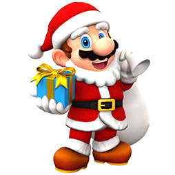 画像ギャラリー No.009のサムネイル画像 / 「マリオカート ツアー」でホリデーツアーがスタート。新マシン“クリスマスクラウン”やサンタに扮したマリオらが登場