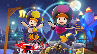 画像ギャラリー No.008のサムネイル画像 / 「マリオカート ツアー」でペンギンツアーが12月29日まで開催中。ペンギン姿のキノピコや新たなグライダーなども登場