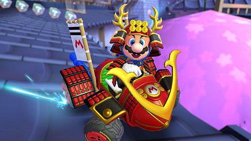 画像ギャラリー No.008のサムネイル画像 / 「マリオカート ツアー」で武者ツアーが本日スタート。甲冑をまとったマリオ(武者)やマシン“かちどき号”なども登場