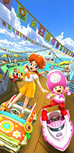 画像ギャラリー No.009のサムネイル画像 / 「マリオカート ツアー」でオーシャンツアーが開幕。船を舞台にしたコースやキャラクター“デイジー(セーラー)”らが新登場