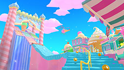 画像ギャラリー No.003のサムネイル画像 / 「マリオカート ツアー」でアイスツアーが開幕。しろタヌキマリオやアイスクリームが目を引く“スウィートな”新コースも登場