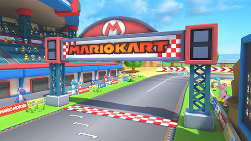 画像ギャラリー No.006のサムネイル画像 / 「マリオカート ツアー」でマリオの日にちなんだツアーが開幕。DS マリオサーキットを舞台にレースを楽しめる