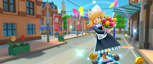 画像ギャラリー No.010のサムネイル画像 / 「マリオカート ツアー」，“スプリングツアー”を開始。新たな都市コース「アテネポリス」も追加