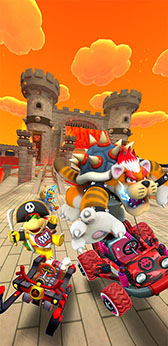 画像ギャラリー No.013のサムネイル画像 / 「マリオカート ツアー」，クッパツアーが5月3日に開幕。クッパたちの居城を舞台とした新コースや新たなマシン情報なども公開に