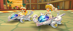 画像ギャラリー No.007のサムネイル画像 / 「マリオカート ツアー」,プリンセスツアーを5月31日に開始。Wii デイジーサーキットとGBA ピーチサーキットでレースを繰り広げよう