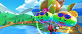 画像ギャラリー No.006のサムネイル画像 / 「マリオカート ツアー」，サンシャインツアーが7月26日にスタート。GBA レイクサイドパークら新コースが登場
