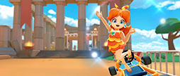 画像ギャラリー No.006のサムネイル画像 / 「マリオカート ツアー」,8月9日にスタートするバカンスツアーの情報が公開に。バスルームを舞台にしたシャボンロードでレースを楽しめる