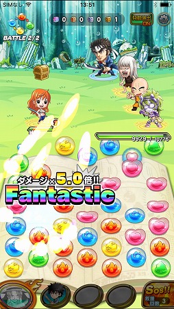 画像ギャラリー No.012のサムネイル画像 / 「週刊少年ジャンプ」創刊50周年記念アプリ「ジャンプチ ヒーローズ」のプレス向け体験会が開催。往年の人気作品からも多数のキャラが登場