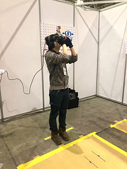 画像ギャラリー No.005のサムネイル画像 / ［闘会議2018］帰って来た名作ダンスゲーム「スペースチャンネル5 VR あらかた★ダンシングショー」最新デモ版をプレイしてきた
