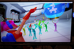 画像ギャラリー No.013のサムネイル画像 / ［闘会議2018］帰って来た名作ダンスゲーム「スペースチャンネル5 VR あらかた★ダンシングショー」最新デモ版をプレイしてきた