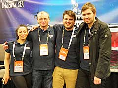 ［GDC 2018］漁業ゲーム「Fishing: Barents Sea」の開発チームをイベントフロアで発見。なんとタラバガ二をフィーチャーする「Kingcrab DLC」を告知