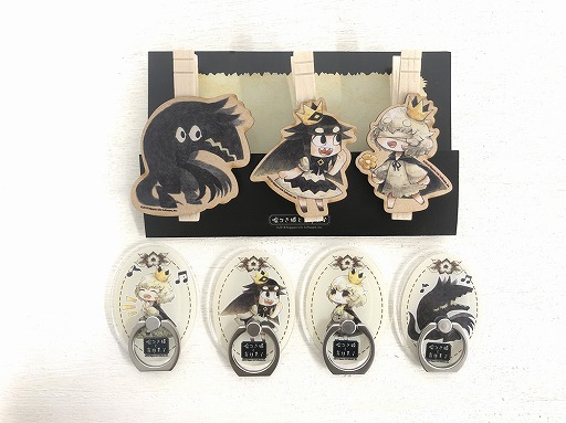 画像ギャラリー No.003のサムネイル画像 / 「嘘つき姫と盲目王子」,新グッズの木製クロスピンとスマホリングが発売