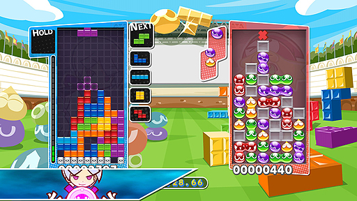 画像ギャラリー No.003のサムネイル画像 / アクションパズル「ぷよぷよテトリス」のPC向け英語版の配信が，Steamで2月28日にスタート