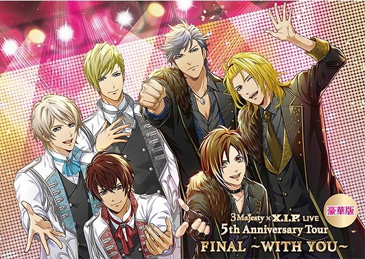 画像ギャラリー No.003のサムネイル画像 / 「ときめきレストラン☆☆☆」のライブDVD「3 Majesty × X.I.P. LIVE -5th Anniversary Tour FINAL- 〜WITH YOU〜」が本日発売