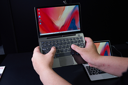 画像ギャラリー No.003のサムネイル画像 / ［TGS 2019］8.9インチ液晶搭載で650gのGPD Pocket 2 Maxは触るととても欲しくなる